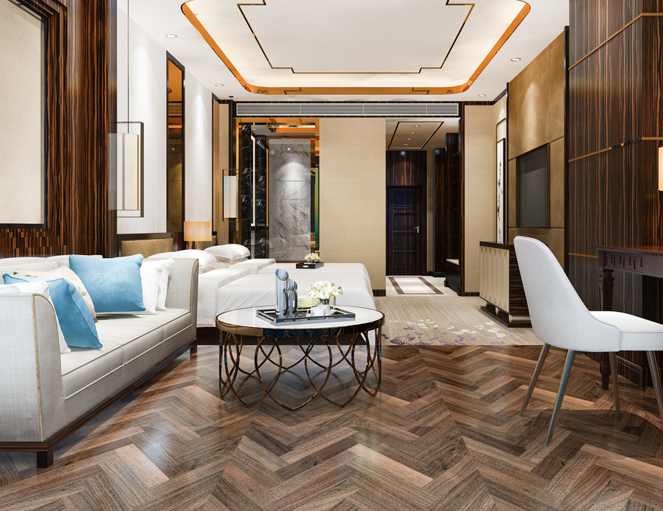 Engineered Wooden Flooring-Section Image