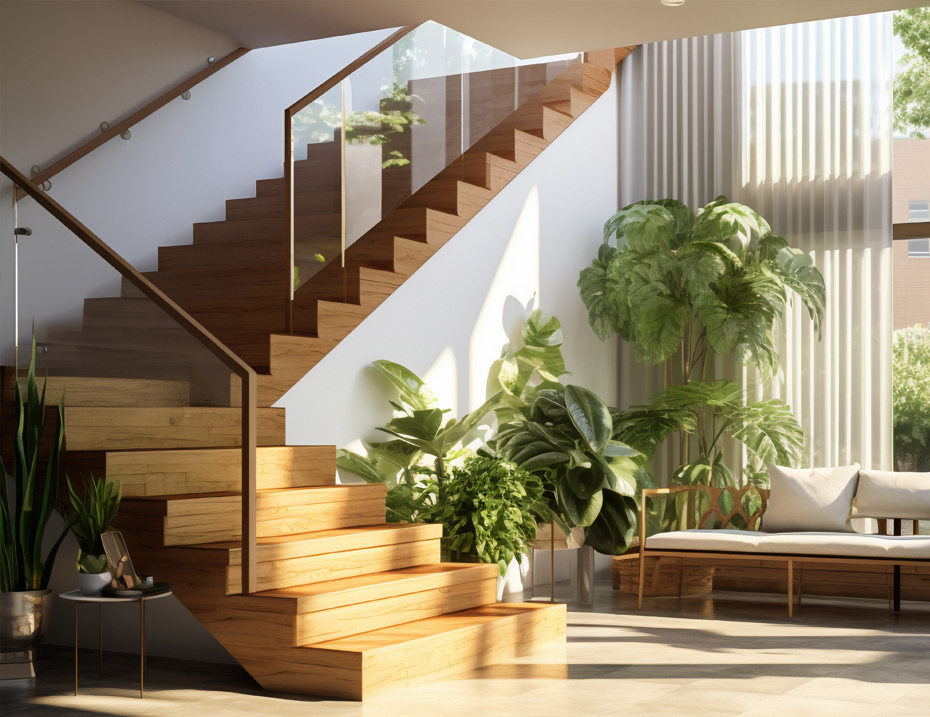 Wooden Stairs in Hyderabad