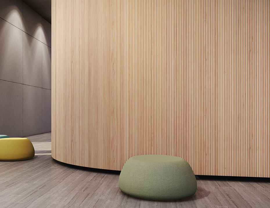 Wooden-fluted-panels