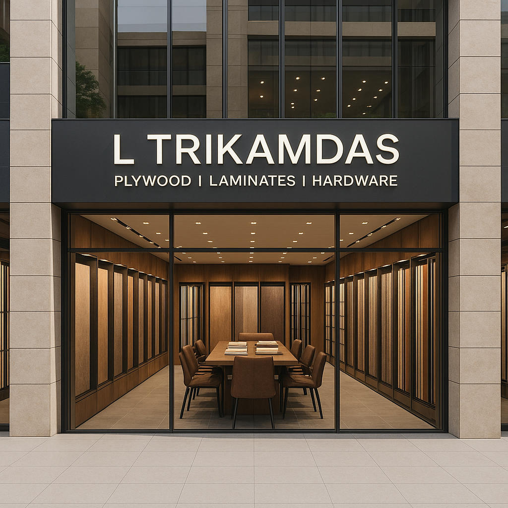 Plywood and Laminates showroom in Ghatkopar